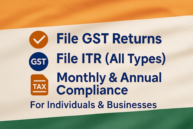 gst, itr, and accounting services