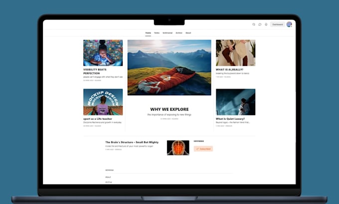 Setup improve substack account substack editable newsletter design ...