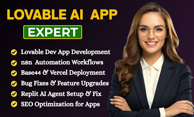 fix lovable dev replit ai agent n8n io automation base44 loveable seo vercel app