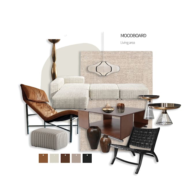 create an interior design moodboard for you