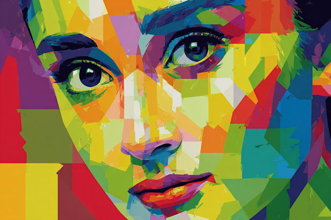 make a beautiful wpap pop art portrait