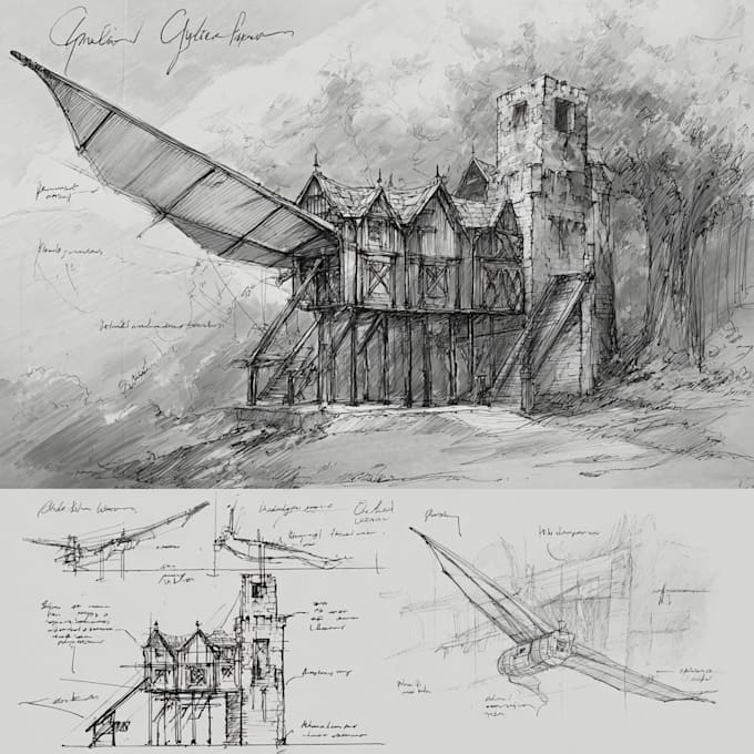 quick sketch a concept based art