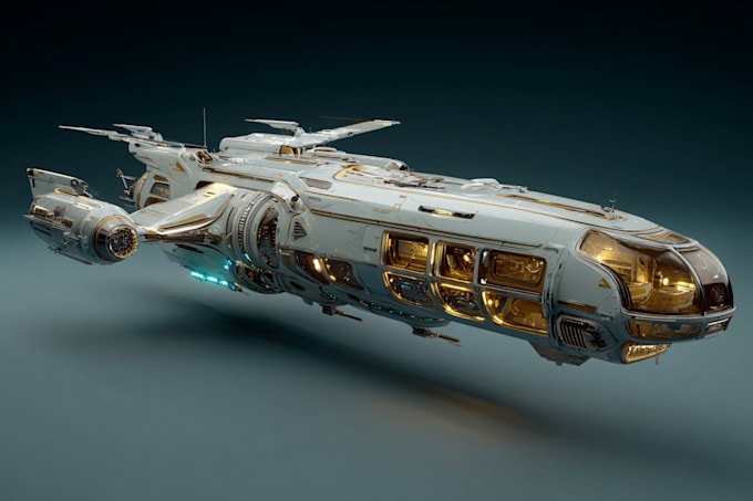 design spaceships and sci fi vehicles
