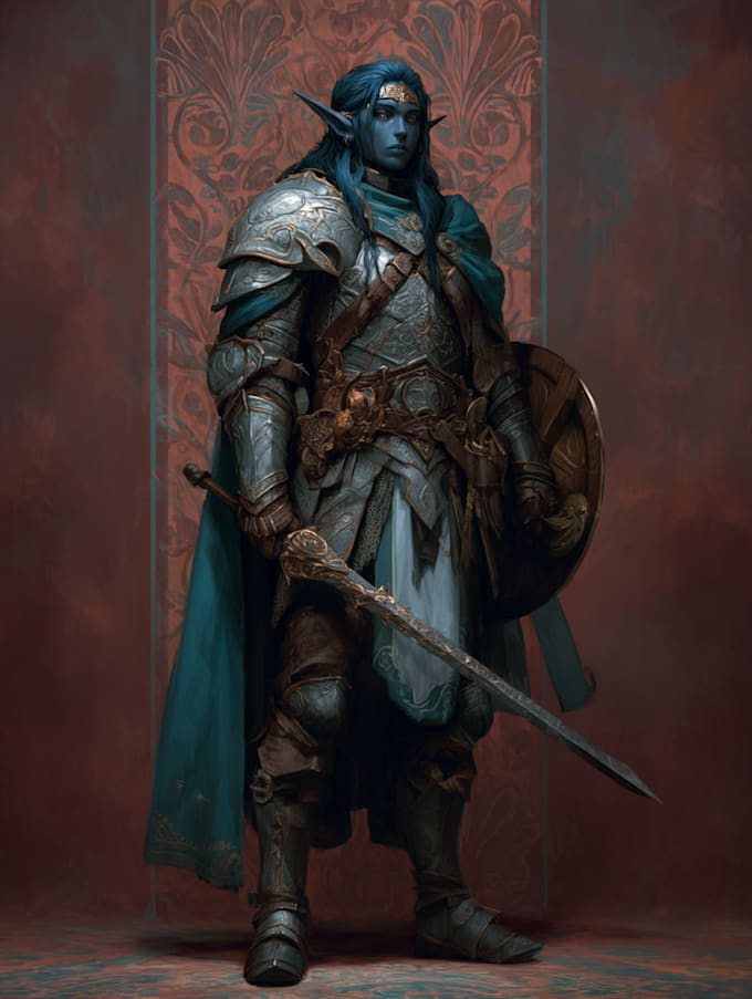 design an amazing d and d character for you