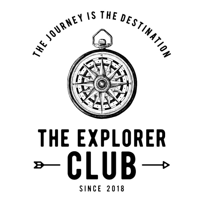 create modern and marvelous compass logo design