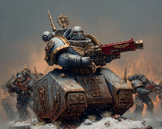 paint your warhammer 40k, sigmar and dnd miniatures