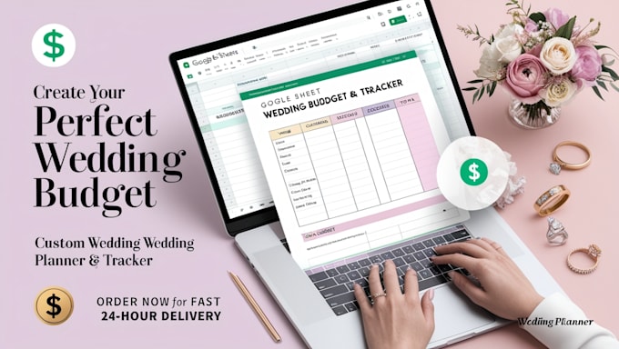 complete wedding planning google sheet tracker and budget tool
