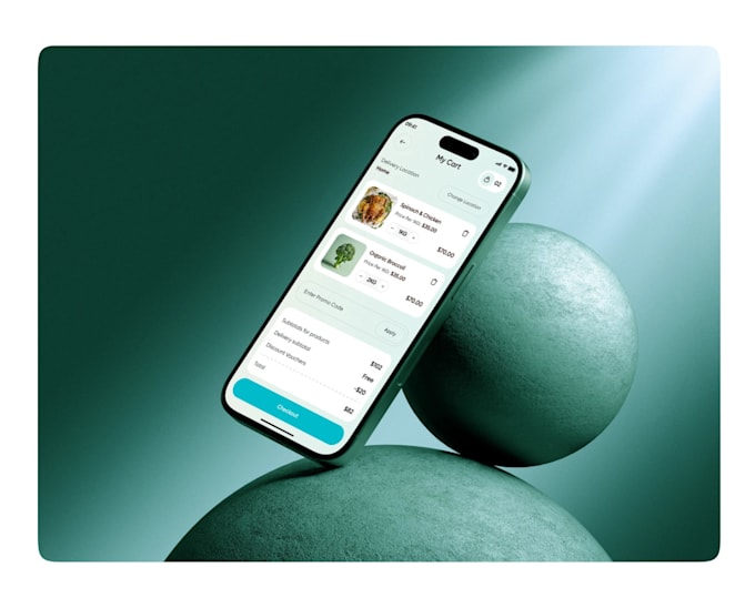create icecream delivery app, pizza delivery app, fruit delivery app