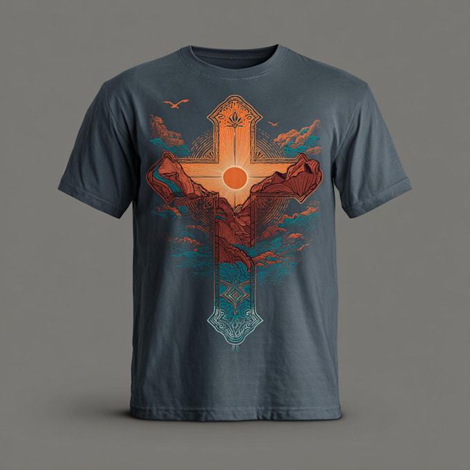 create custom christian t shirt design