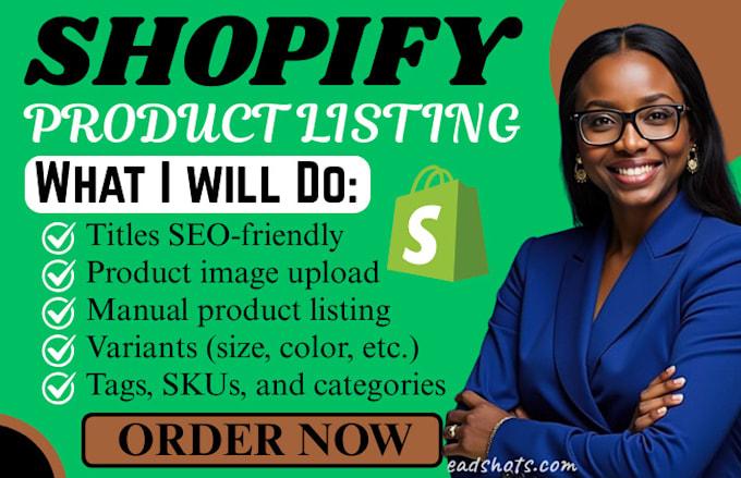 do shopify fashion store product listing csv product upload image descriptions