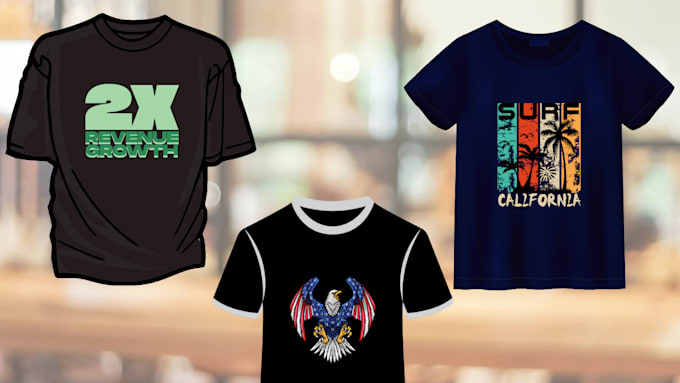 design custom and unique t shirt