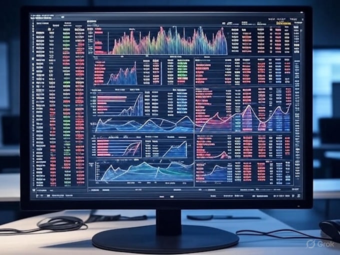 do comprehensive data analysis and visualization in excel, python, or r