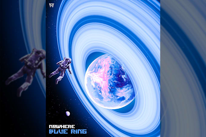 create digital art poster for you