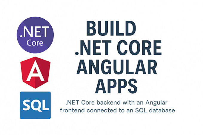 develop full stack dot net and angular web applications