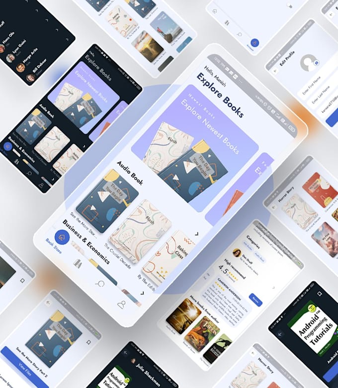 be your flutter developer for android ios app creation and design