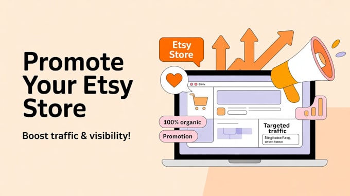 pormote your etsy store to boost traffic