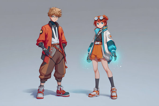 create custom anime and game fanart