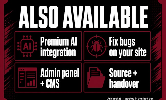 develop laravel php websites with admin panel