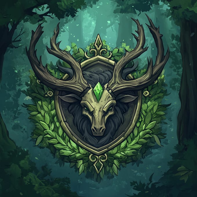 design unique  medieval, fantasy, game logo title