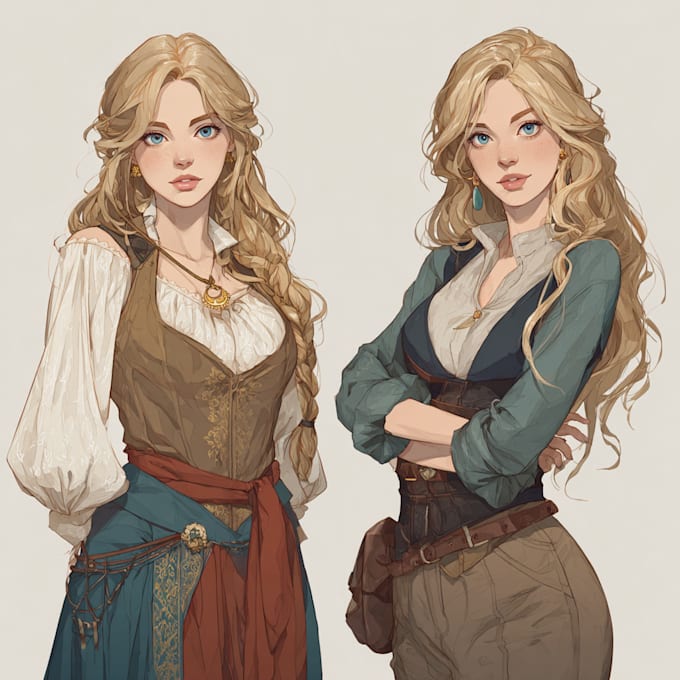 illustrate your oc or dnd character art