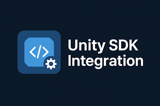 integrate any sdk into your unity project ads, analytics, iap, firebase, etc