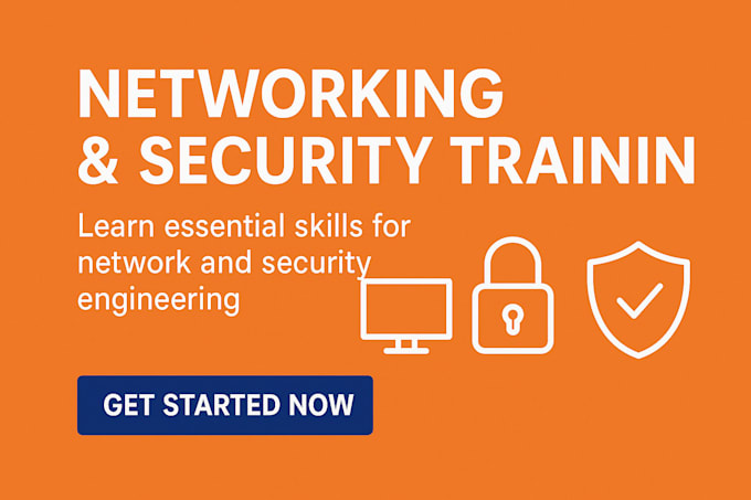 train you for network and security engineer