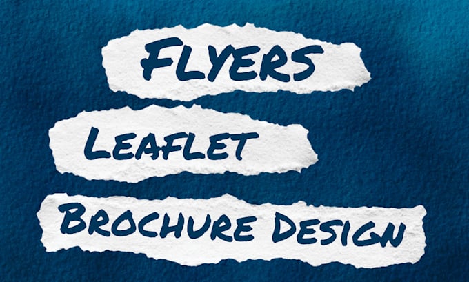 design flyer leaflet brochure european style