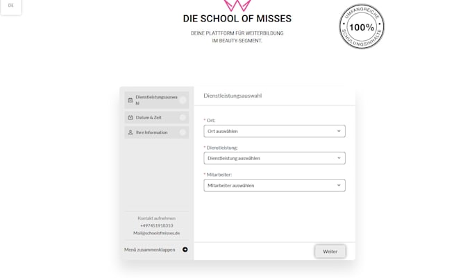 ich werde eine professionelle, responsive website erstellen
