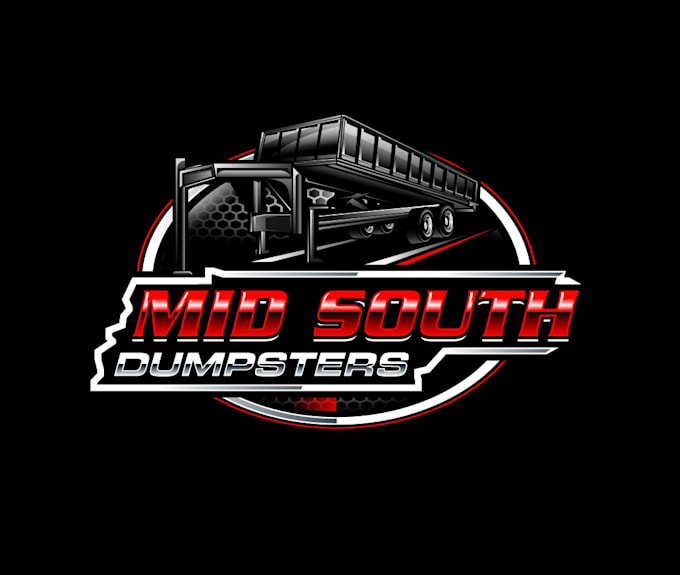 create graceful and fantastic dumpster logo design
