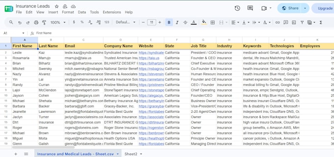do targeted b2b lead generation and build verified email lists