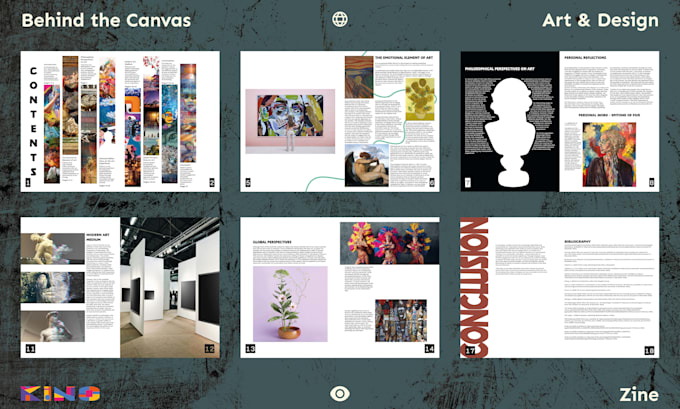Design professional magazine, zine, and editorial layouts by Kian ...