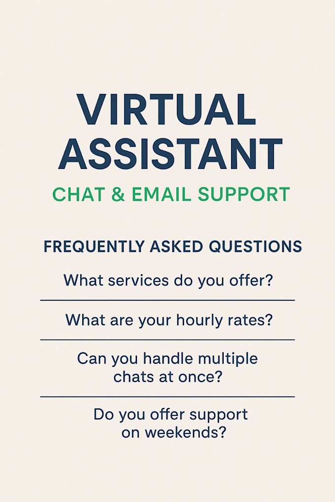 billingual virtual assistant for messaging, customer support