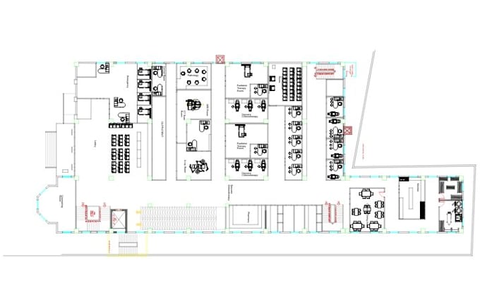 design a professional 2d floor plan or room layout for your space