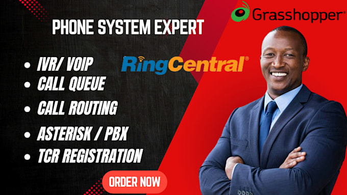 setup ringcentral grasshopper 3cx a2p 10dlc openphone a2p voip ms asterisk pbx
