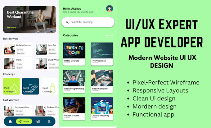 do figma web app mobile app development flutter mobile app flutterflow app ui ux