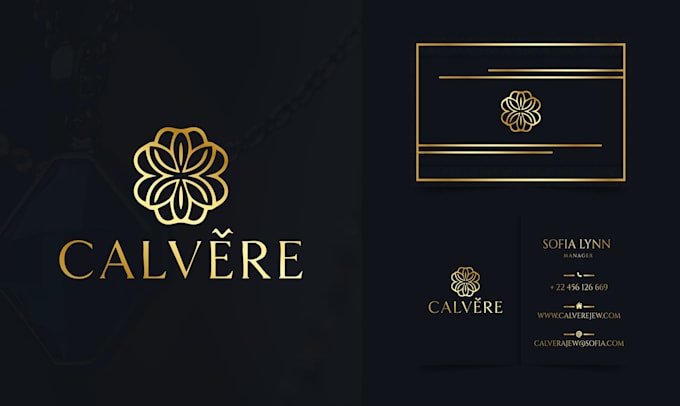 Create a modern minimalist luxury business logo design by Alex logos