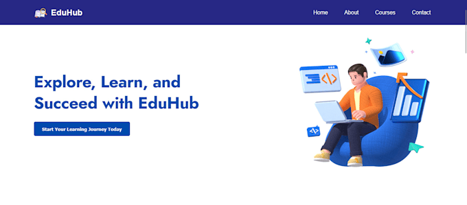 design a responsive static website using HTML CSS