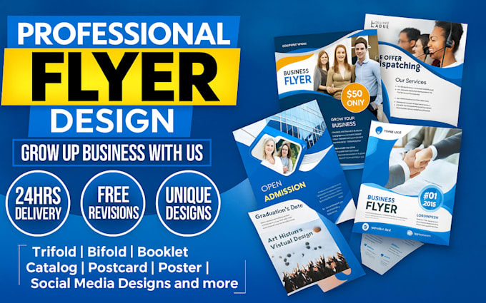 design trifold bifold design for dental flyer,burial flyer,wedding canva ai