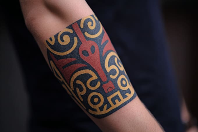 design a custom tribal tattoo and ornamental prints