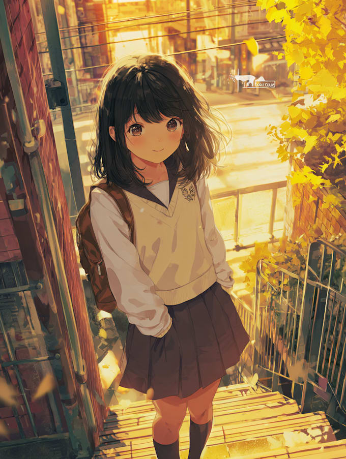 draw anime character design or reference sheet