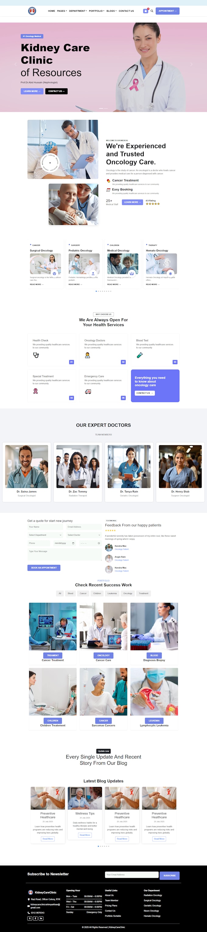 build websites as a full stack developer