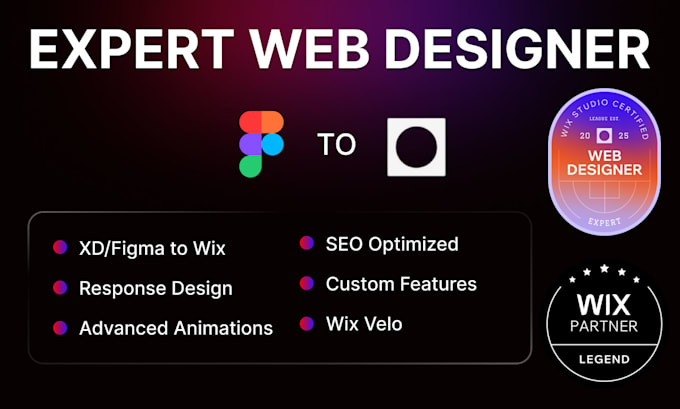 do figma and xd to wix studio website design, wix studio
