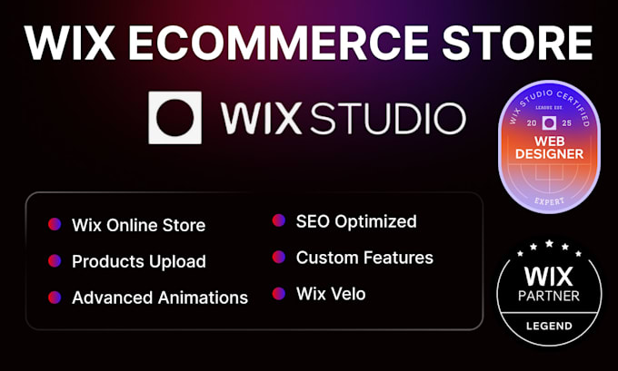 create wix studio ecommerce store, wix online store