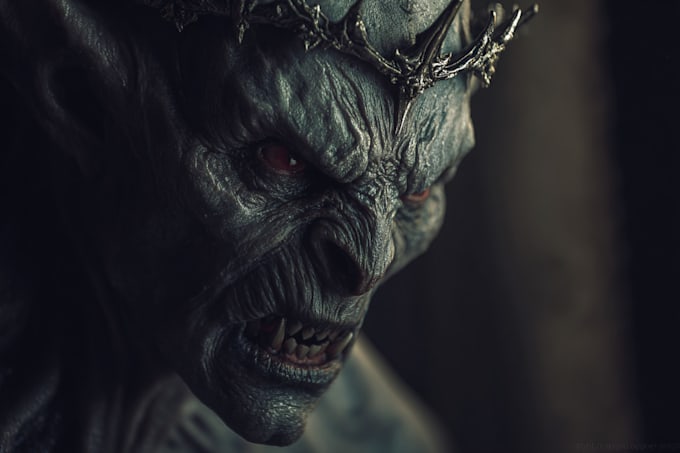 do scary fantasy horror character