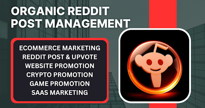 manage reddit post for amazon website ai game nft crypto or saas marketing