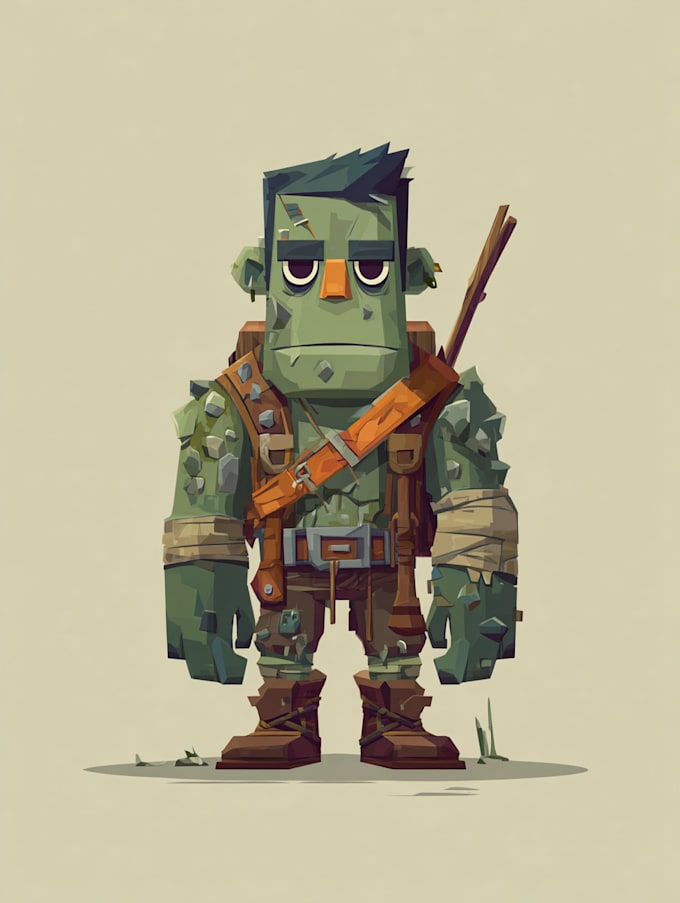 do 2d games, characters and environments, fantasy