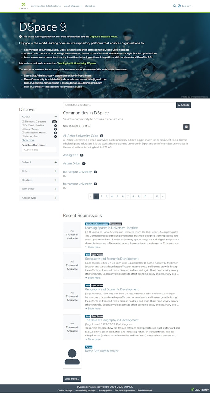 upgrade dspace with customization and migration services