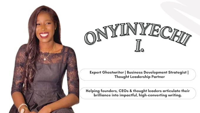 write thought leadership and professional business articles