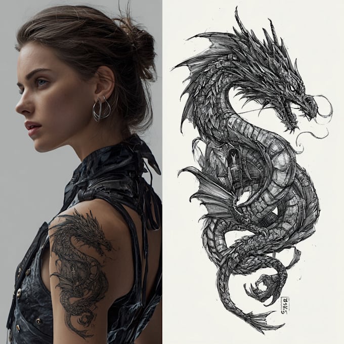 create custom tattoo design