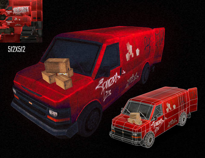 Create low poly psx, ps1 and ps2 style assets for your game by Axelraion
